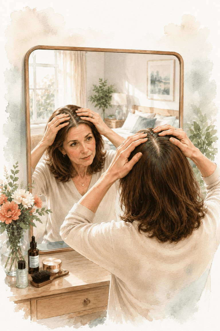 Thinning Hair After 50 & Why It Happens and What Helps